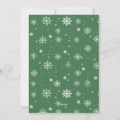 ボヘエレガントミアン・クリスマス作曲挨拶 シーズンカード (裏面)