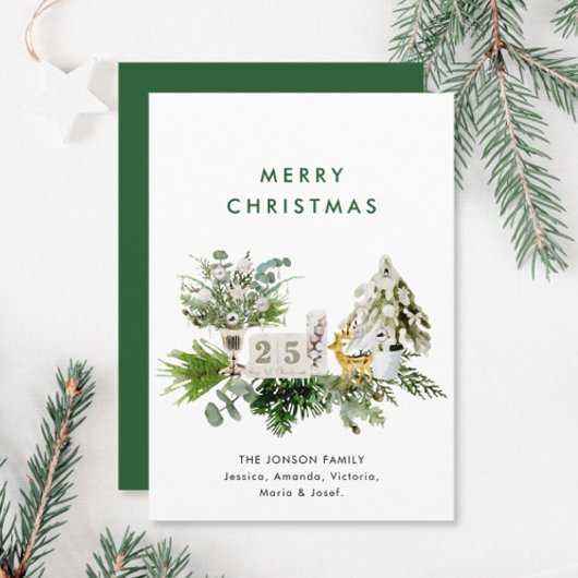 ボヘエレガントミアン・クリスマス作曲挨拶 シーズンカード