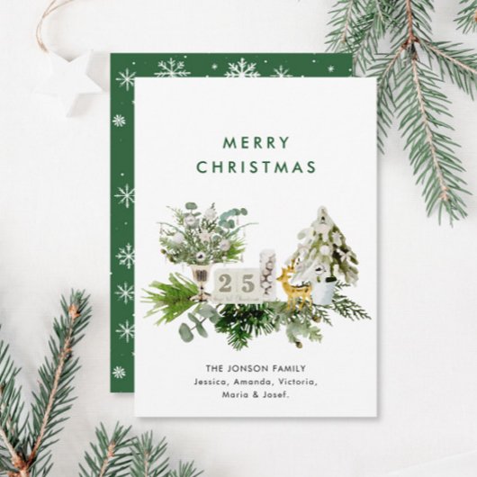 ボヘエレガントミアン・クリスマス作曲挨拶 シーズンカード