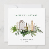 ボヘエレガントミアン・クリスマス作曲挨拶 シーズンカード (正面)