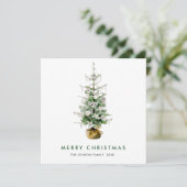 ボヘエレガントミアン・クリスマス・パイン・グリーティング シーズンカード (スタンド正面)