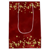 ボヘエレガントミ素朴アバッグ ミディアムペーパーバッグ (裏面)