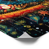 ボヘカラフルミアン・デコール・タペストリープリント ポスター (角)