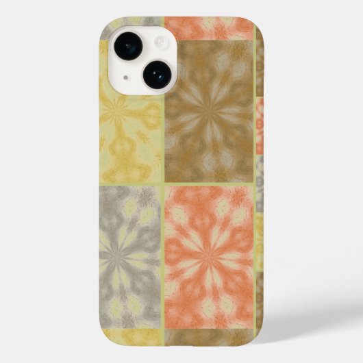 ボヘカラフルミアン・パッチワーク Case-Mate iPhoneケース (裏面)