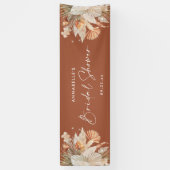 ボヘニアンボホラストテラコッタブライダルシャワーデコール 横断幕 (縦)
