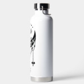 ボヘパーソナライズされたミアン・クレスト・ムーン ウォーターボトル (左面)