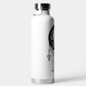 ボヘパーソナライズされたミアン・クレスト・ムーン ウォーターボトル (右面)