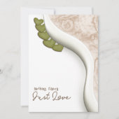 ボヘファンシーミアンを愛すカジュアルる結婚もの 招待状 (正面)