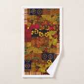 ボヘミしゃれている人 バスタオルセット (ハンドタオル)