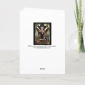 ボヘミアのクリオールの自然のシャーマンの民族の天使Willa カード (裏面)