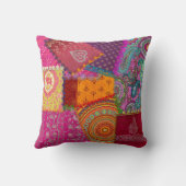 ボヘミアのスタイルの枕 クッション (裏面)