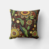 ボヘミアのスタイルの枕 クッション (裏面)