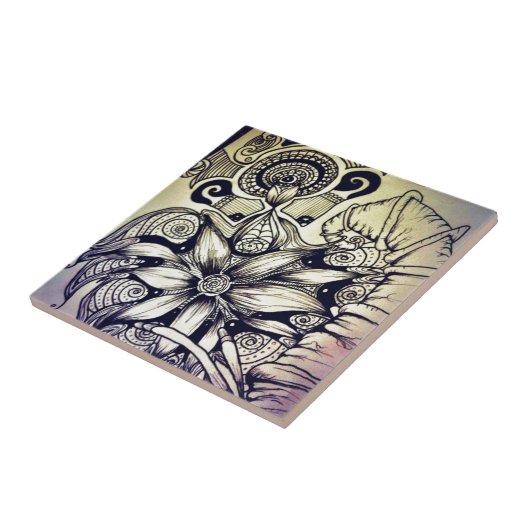 ボヘミアのスタイル タイル (側面)