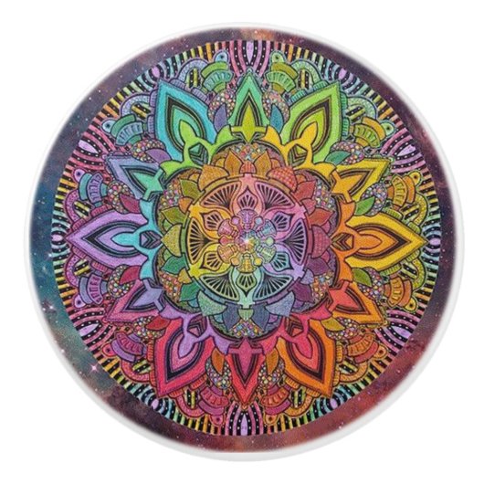 ボヘミアのドア・ノブ セラミックノブ (正面)