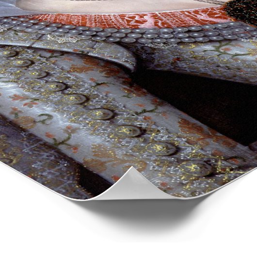 ボヘミアの冬の女王エリザベス ポスター (角)