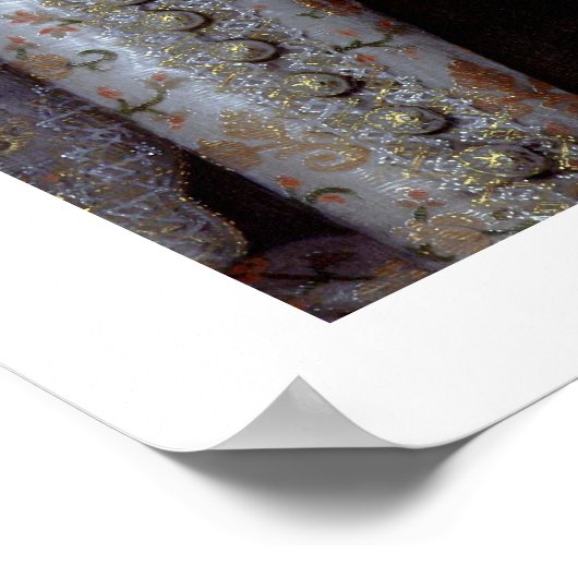 ボヘミアの冬の女王エリザベス ポスター (角)