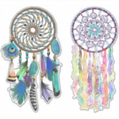 ボヘミアの夢想家 |白または澄ん シール (正面)