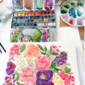 ボヘミアの明るいフローラのアーチスクリプ結婚トシック 招待状