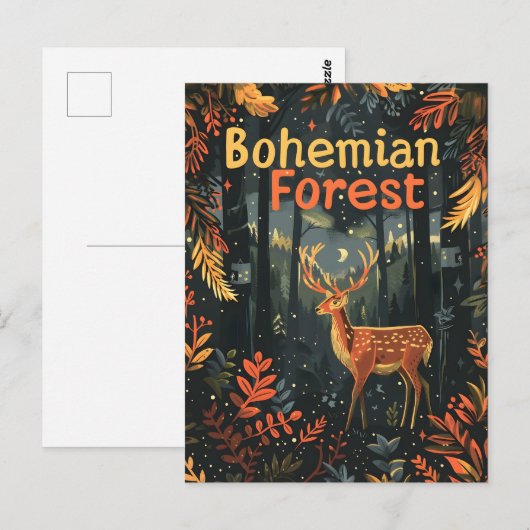 ボヘミアの森 ポストカード (正面/裏面)