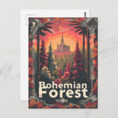 ボヘミアの森 ポストカード (正面/裏面)