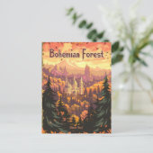ボヘミアの森 ポストカード (スタンド正面)