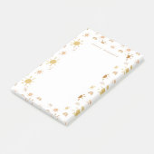 ボヘミアの水色のサンジンが黄色 ポストイット (アングル)