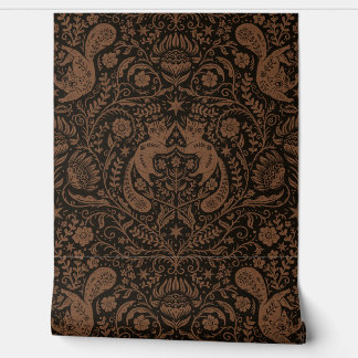 ボヘミアの洗練された猫 – 漂白された黒 壁紙