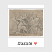 ボヘミアの王と女王のポートレート シール (シート)