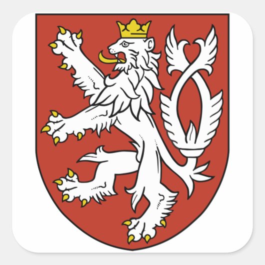 ボヘミアの紋章 スクエアシール (正面)