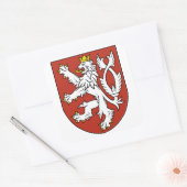 ボヘミアの紋章 スクエアシール (封筒)