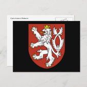 ボヘミアの紋章 ポストカード (正面/裏面)