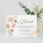 ボヘミアの結婚詳細エンクロージャカード エンクロージャーカード (スタンド正面)