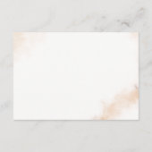 ボヘミアの結婚詳細エンクロージャカード エンクロージャーカード (裏面)