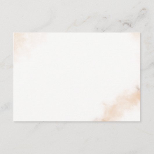 ボヘミアの結婚詳細エンクロージャカード エンクロージャーカード (裏面)