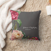 ボヘミアの花のパーソナライズなクッションの装飾用クッション クッション (ブランケット)