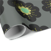 ボヘミアの花のラッピング紙 ラッピングペーパー (ロールコーナー)