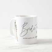 ボヘミアの花嫁がティーペ植物にコンテンポラリーなる コーヒーマグカップ (正面左)