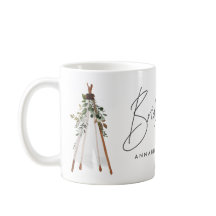 ボヘミアの花嫁がティーペ植物にコンテンポラリーなる