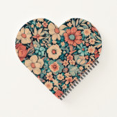 ボヘミアの花 ノートブック (裏面)