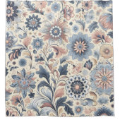 ボヘミアの野草 シャワーカーテン (正面)