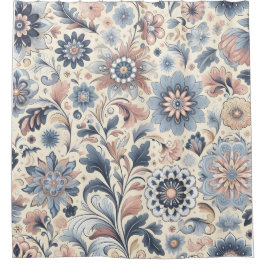 ボヘミアの野草 シャワーカーテン