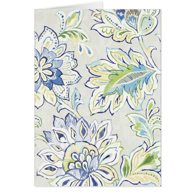 ボヘミアの青い花 (正面)