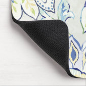 ボヘミアの青い花 マウスパッド (コーナー)