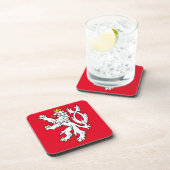 ボヘミアのheraldicライオン コースター (右側)