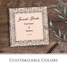 ボヘミアスタイルトライバルパタンスパイラルノート ノートブック