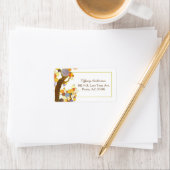 ボヘミアスタイル結婚の住所 ラベル (インサイチュ)