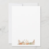 ボヘミアスタイル30th誕生日パーティの招待状 招待状 (裏面)