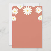 ボヘミアデイジーフローラ1st誕生日パーティー 招待状 (裏面)