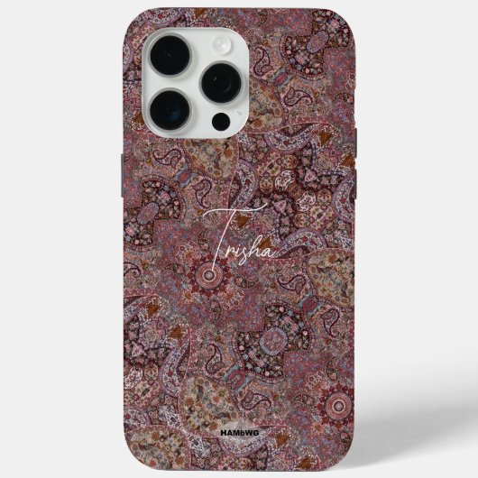 ボヘミアデザイン携帯電話ケース Case-Mate iPhoneケース (裏面)