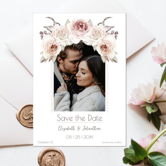 ボヘミアバラアーチ写真 セーブザデート